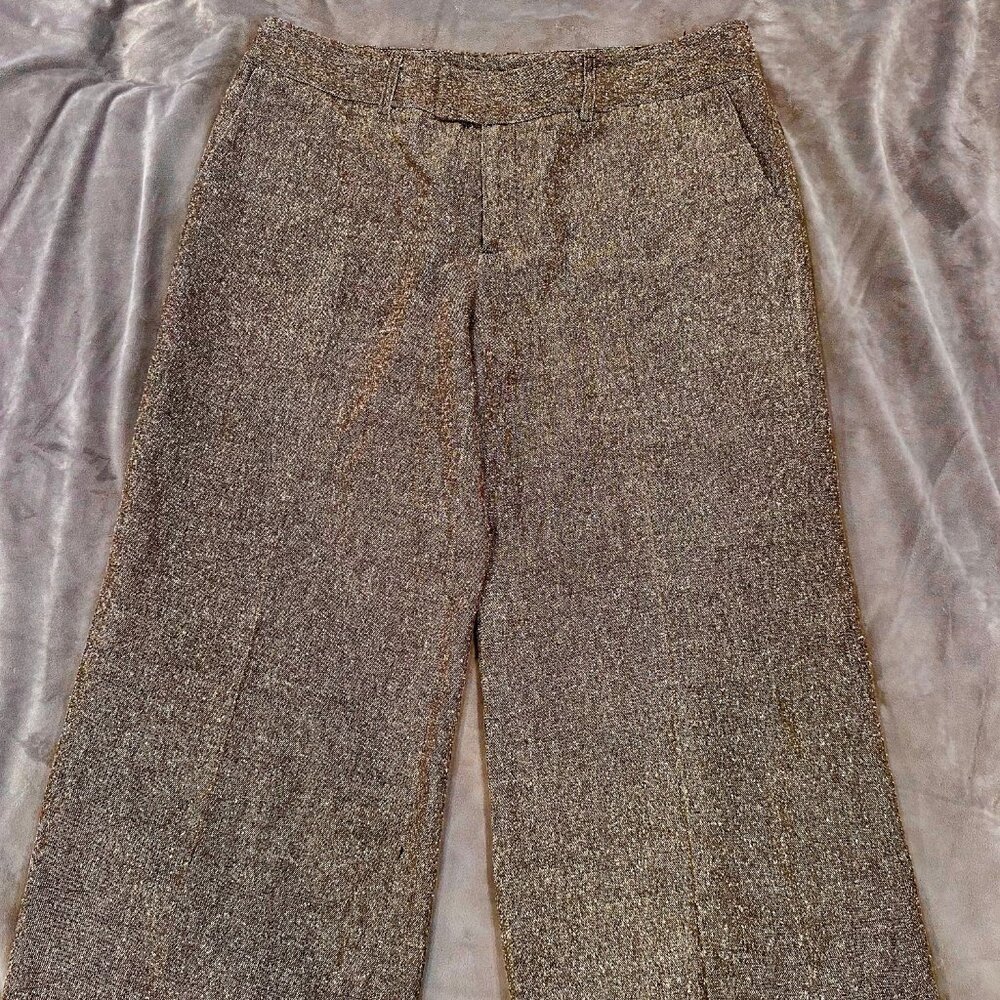 INC Brown Tweed Womens Pants -- Size 16 -- EUC